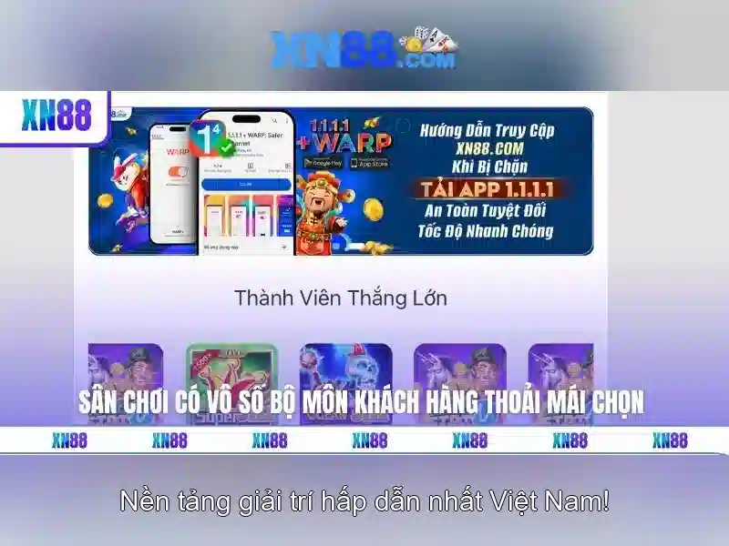 Các trò chơi và tính năng
